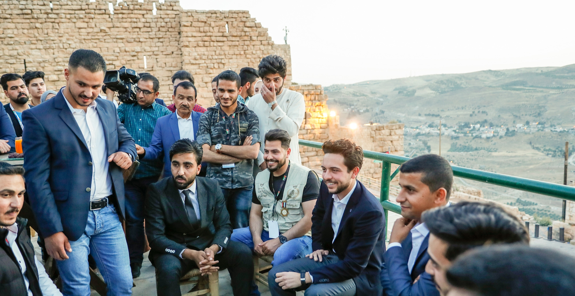 سمو ولي العهد الأمير الحسين بن عبدالله الثاني والكرك