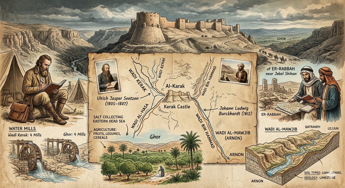 الرحالة الاجانب في الكرك