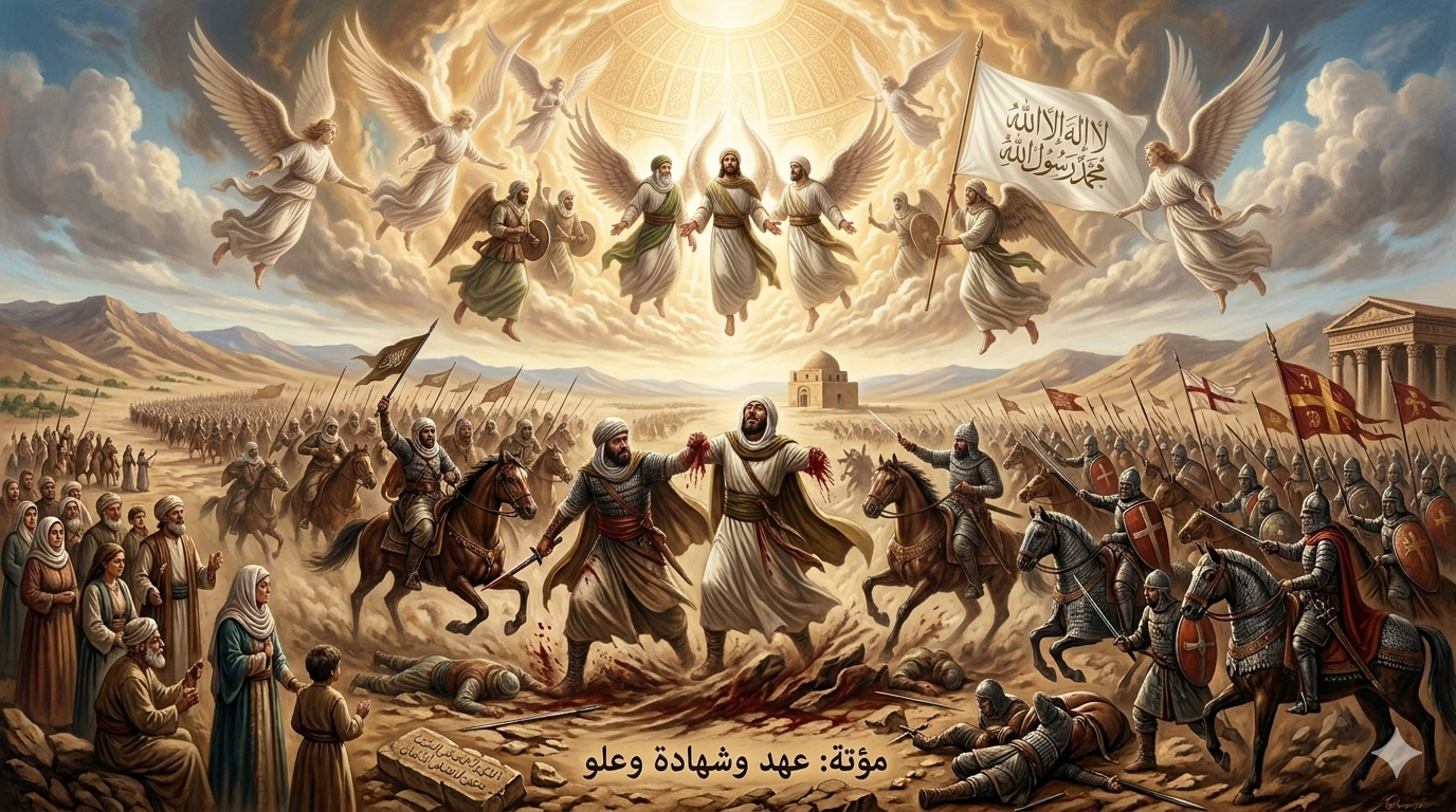 معركة مؤتة — أول المعارك